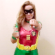 Goddess Ryan and a friend play out the roles of Batman & Robin, but she ditches the action to take a shit, and is a huge disappointment to Batman. We can only imagine what her off-screen punishment may have been. 720P HD. About 5 minutes.